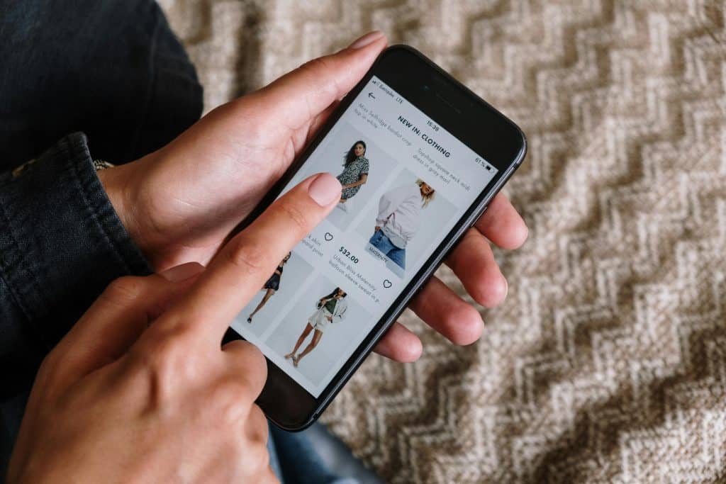 store on phone
