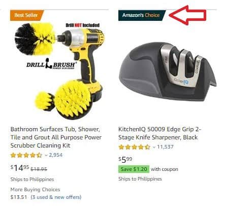 Amazon's Choice