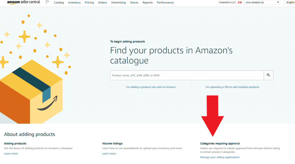 manage selling applications