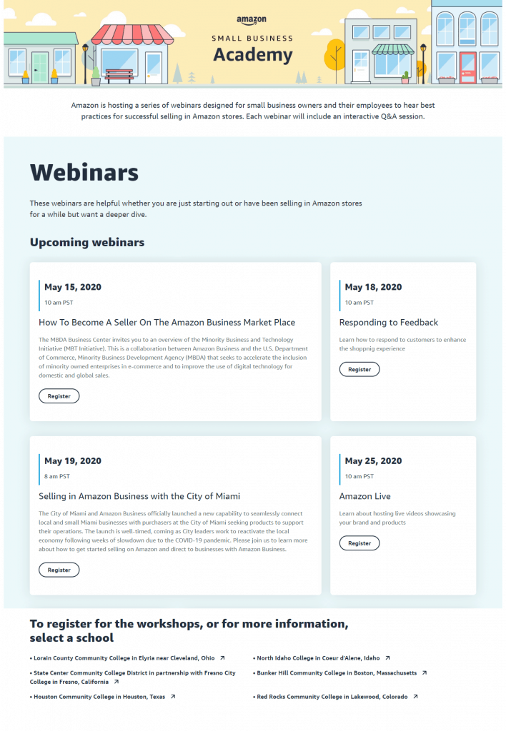 Amazon Small Business Academy