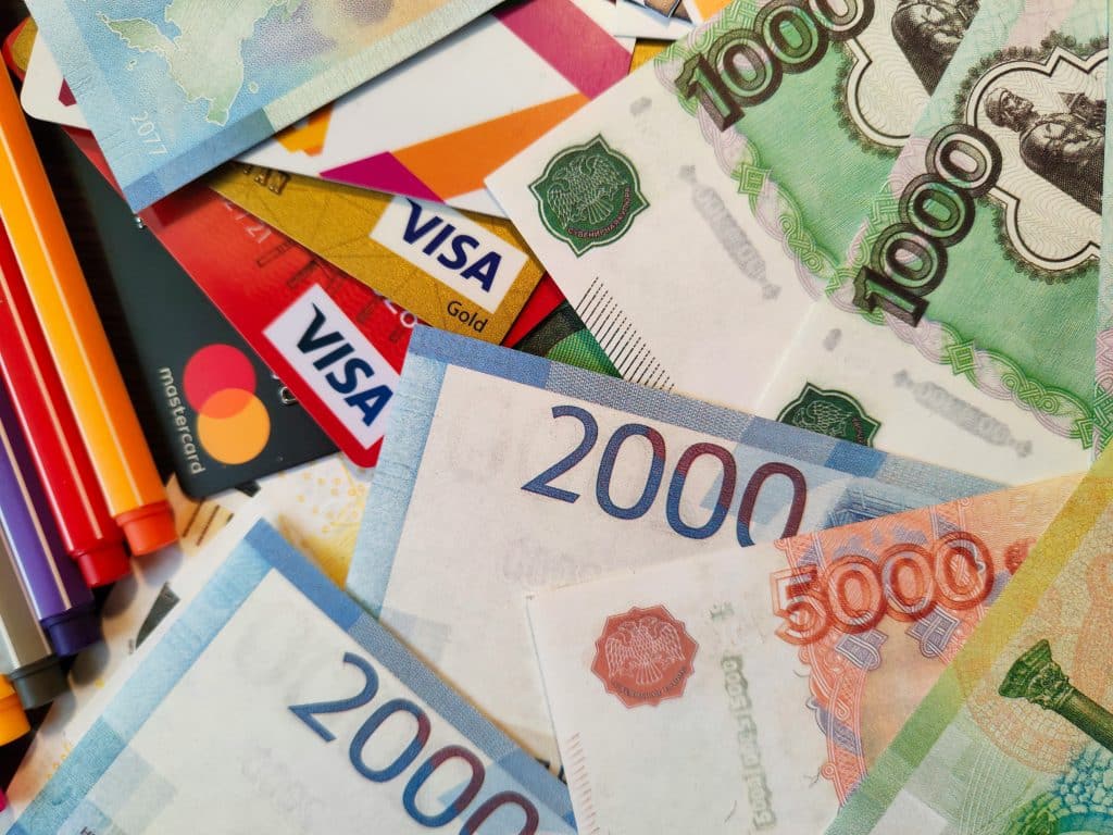 cards and cash