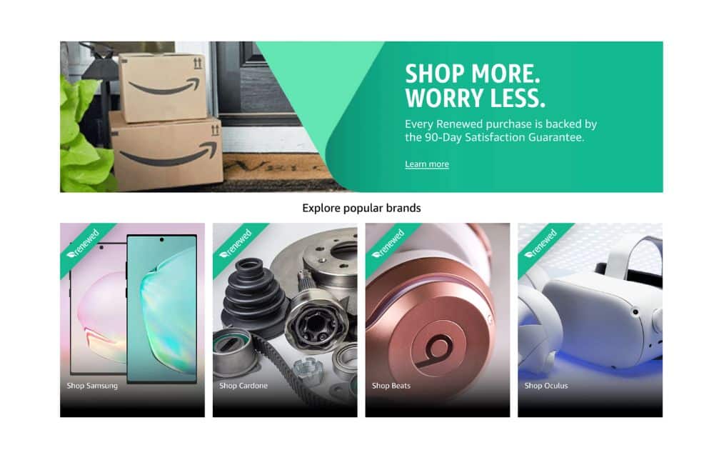 Amazon Renewed Guarantee 