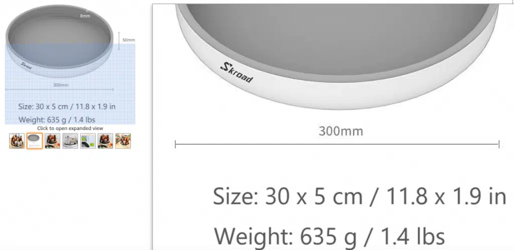 image size amazon listing