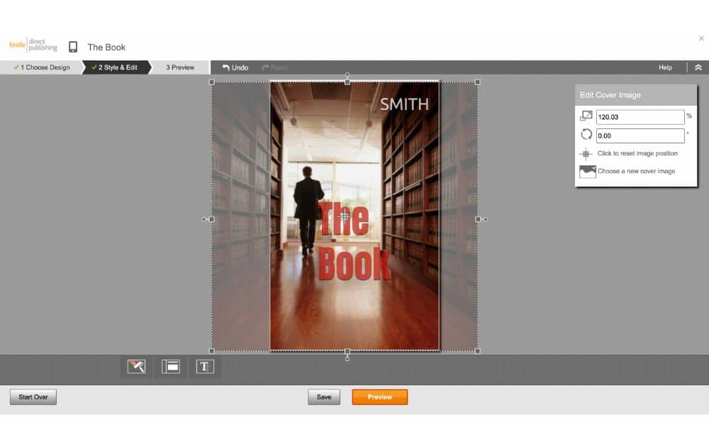 KDP’s Cover Creator (screenshot) KDP’s Cover Creator (screenshot)
