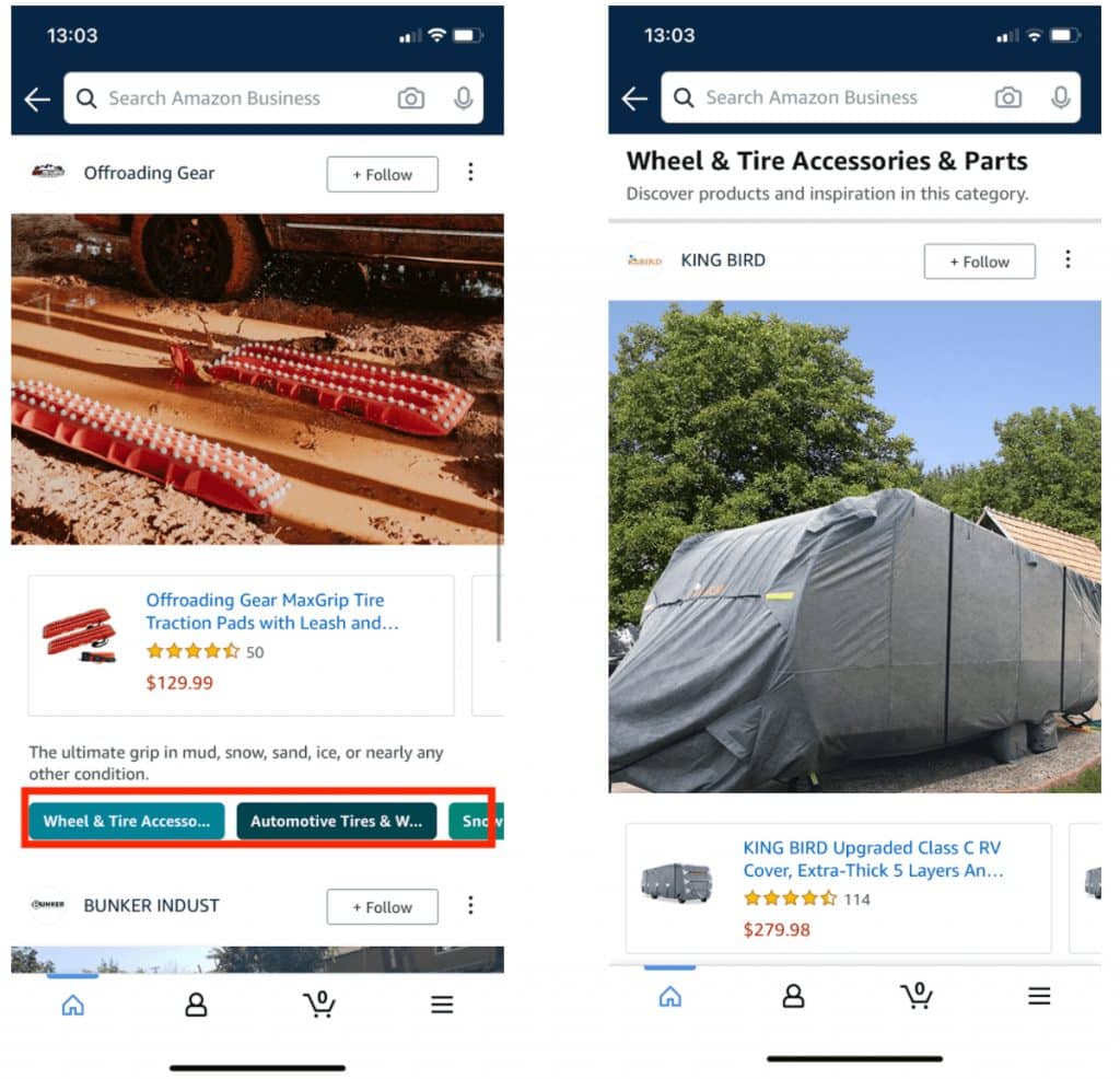 Amazon-Posts-Examples